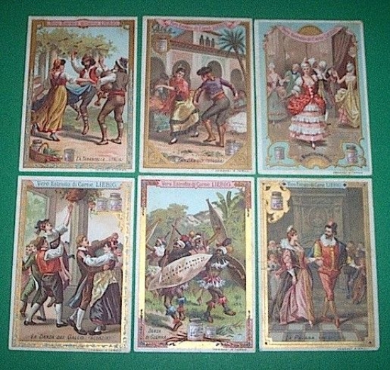 Figurine LIEBIG - Danze nazionali 2° - Rif. N° 300