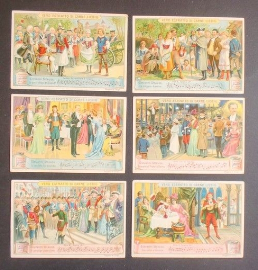 Figurine LIEBIG - Giovanni Strauss - Rif. N° 687