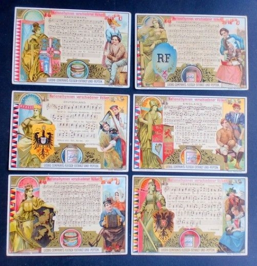 Figurine LIEBIG - Inni Nazionali 2° (TED) - Rif. N° …