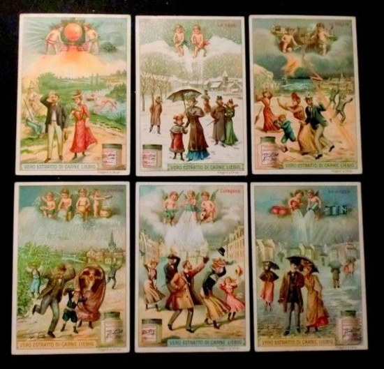 Figurine LIEBIG - Intemperie 2° - Rif. N° 784