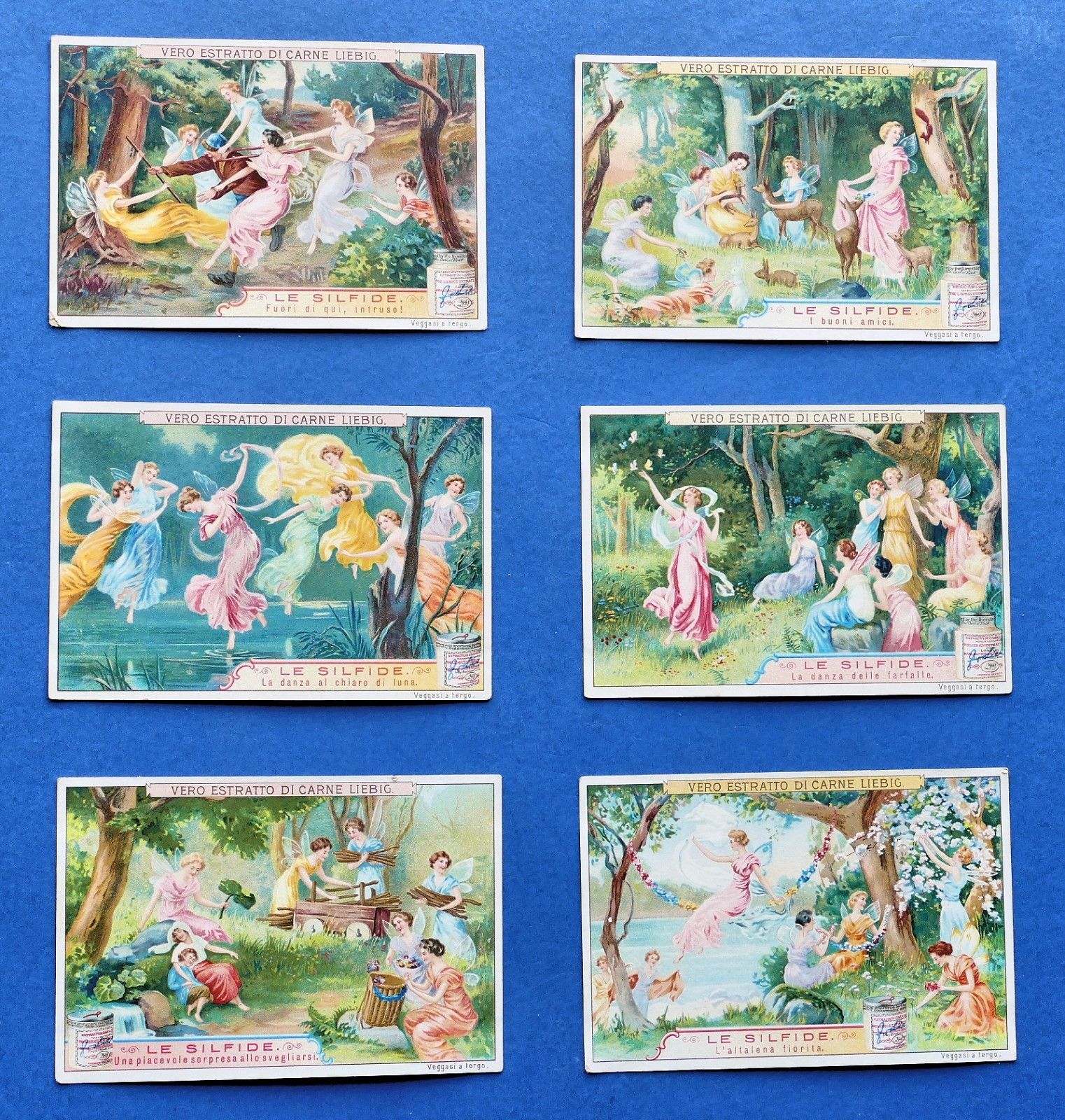 Figurine LIEBIG - Le Silfide - Rif. N° 866