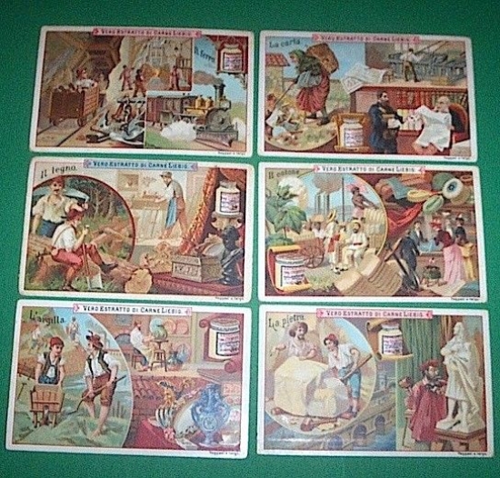 Figurine LIEBIG - Materiali della natura 1° - Rif. N° …