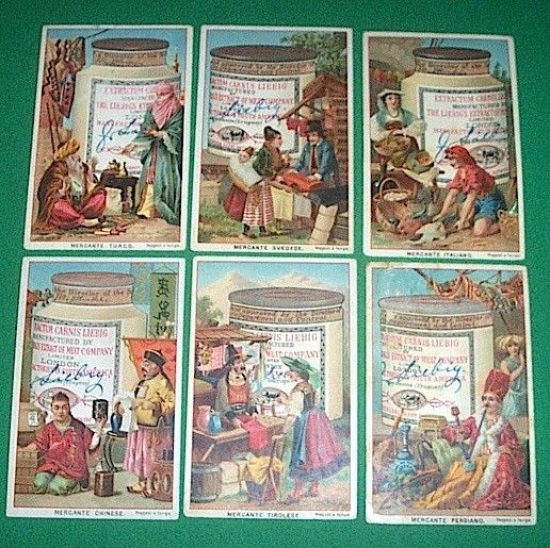 Figurine LIEBIG - Mercanti - Rif. N° 278