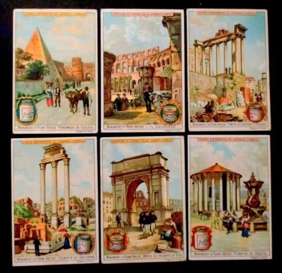 Figurine LIEBIG - Monumenti di Roma antica - Rif. N° …