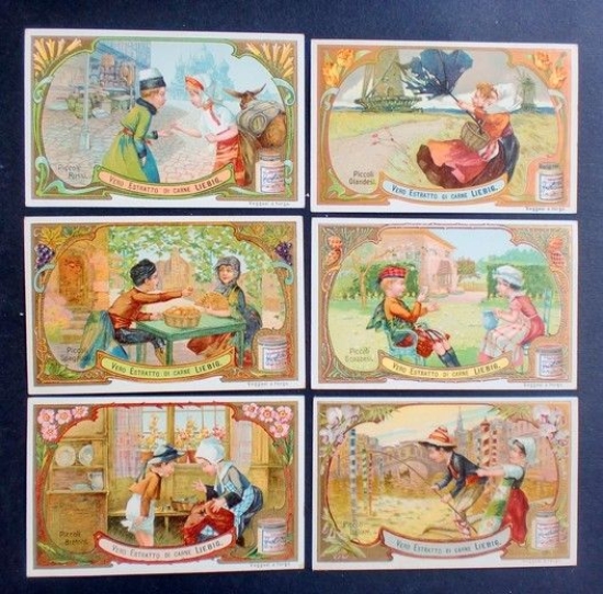 Figurine LIEBIG - Piccoli di varie Nazioni - Rif. N° …