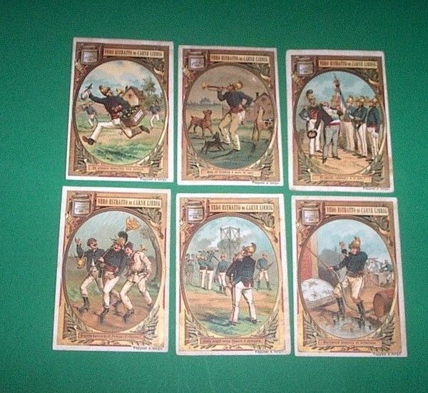 Figurine LIEBIG - Pompieri - Rif. N° 204