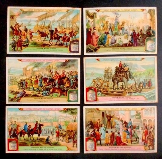 Figurine LIEBIG - Spedizioni militari storiche - Rif. N° 1162