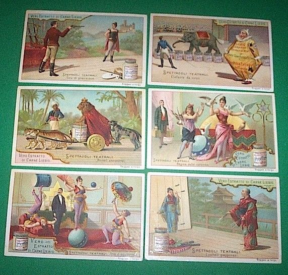 Figurine LIEBIG - Spettacoli teatrali - Rif. N° 427