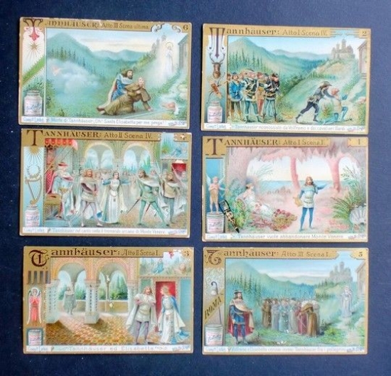 Figurine LIEBIG - Tannhauser - Rif. N° 486