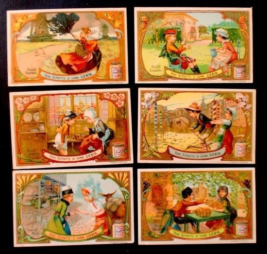 Figurine LIEBIG Piccoli di varie Nazioni - Rif. N° 860