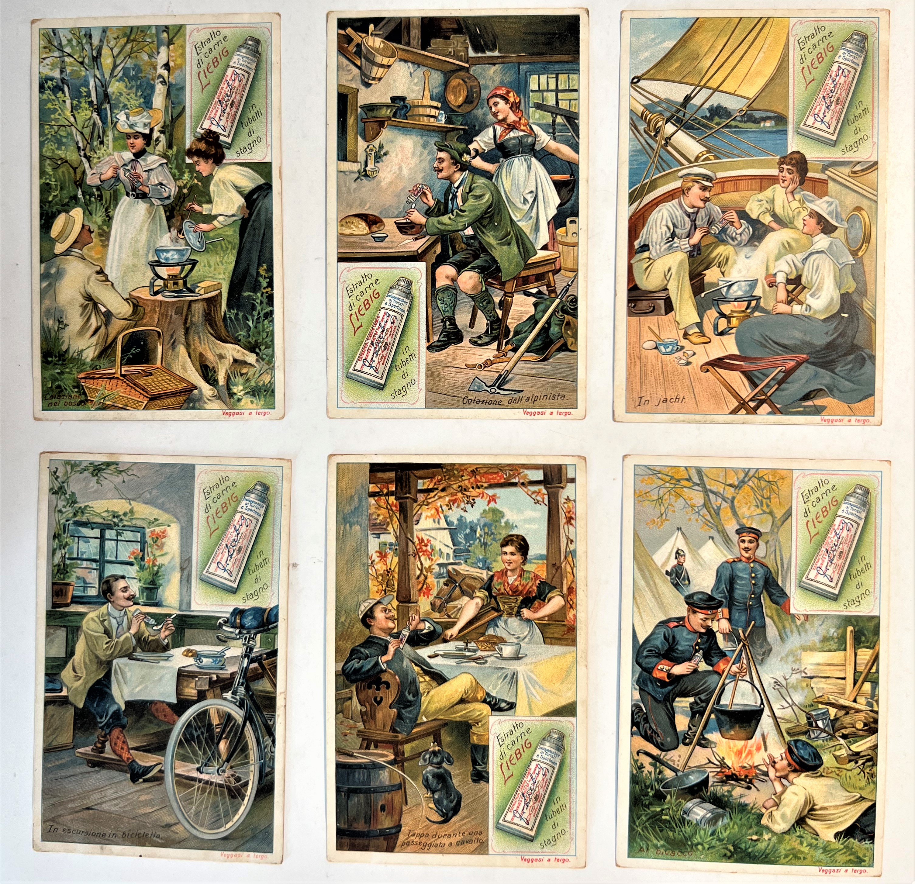 Figurine LIEBIG Rif. N° 730 Estratto di carne Liebig in …