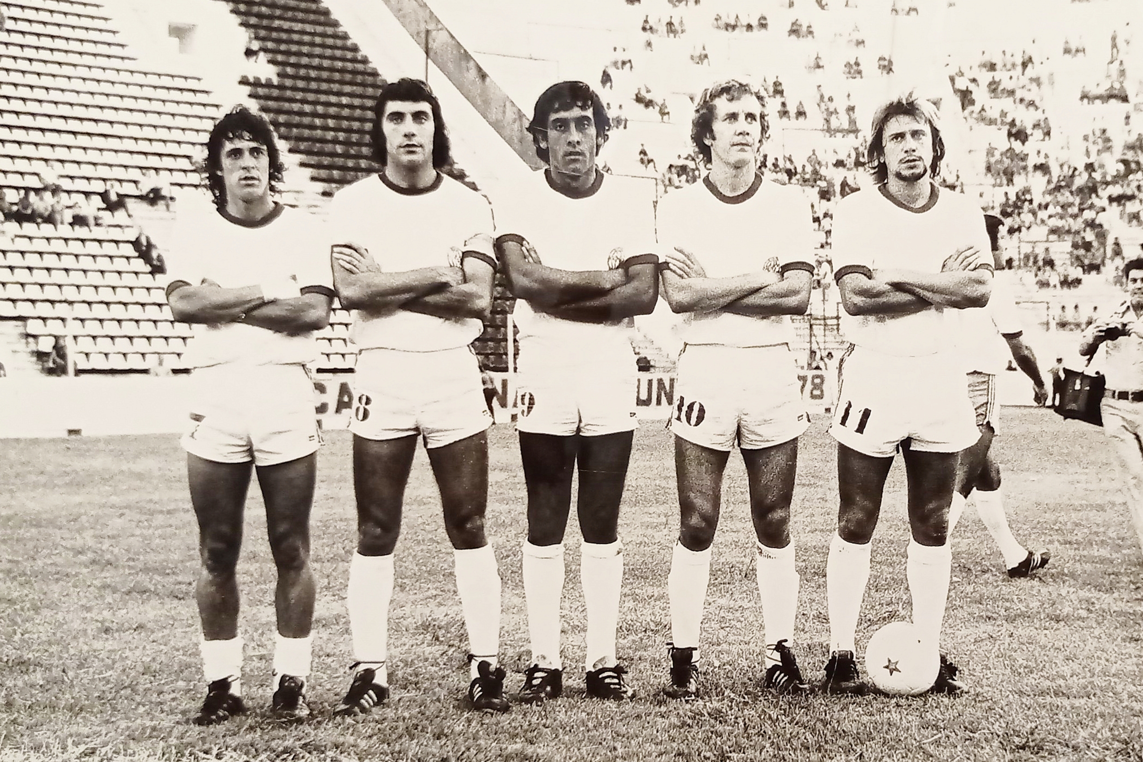 Foto Agenzia - Calcio dell'Argentina - Squadra Huracán - 1974