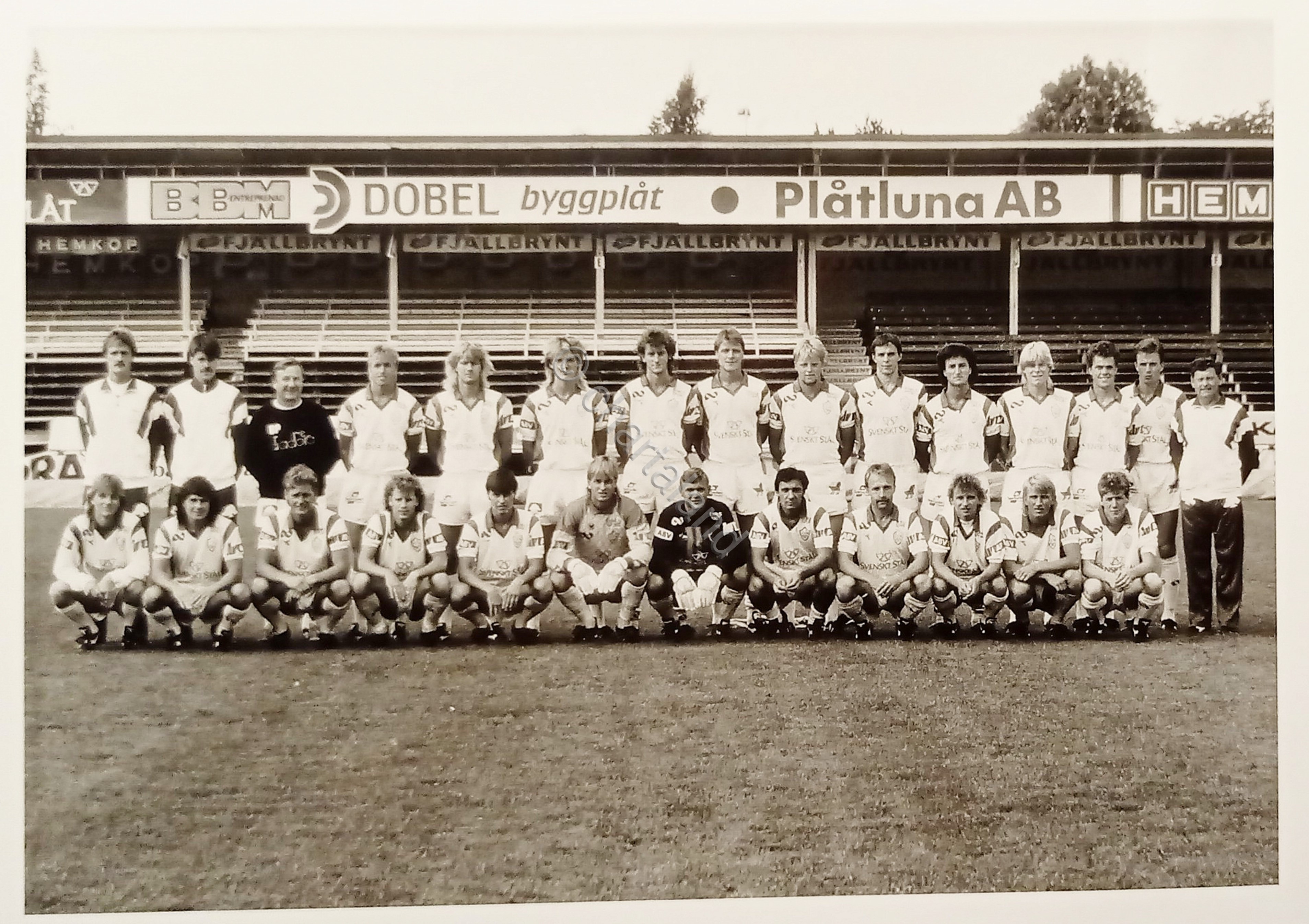 Foto Agenzia Calcio Svezia - Brage 1988/89