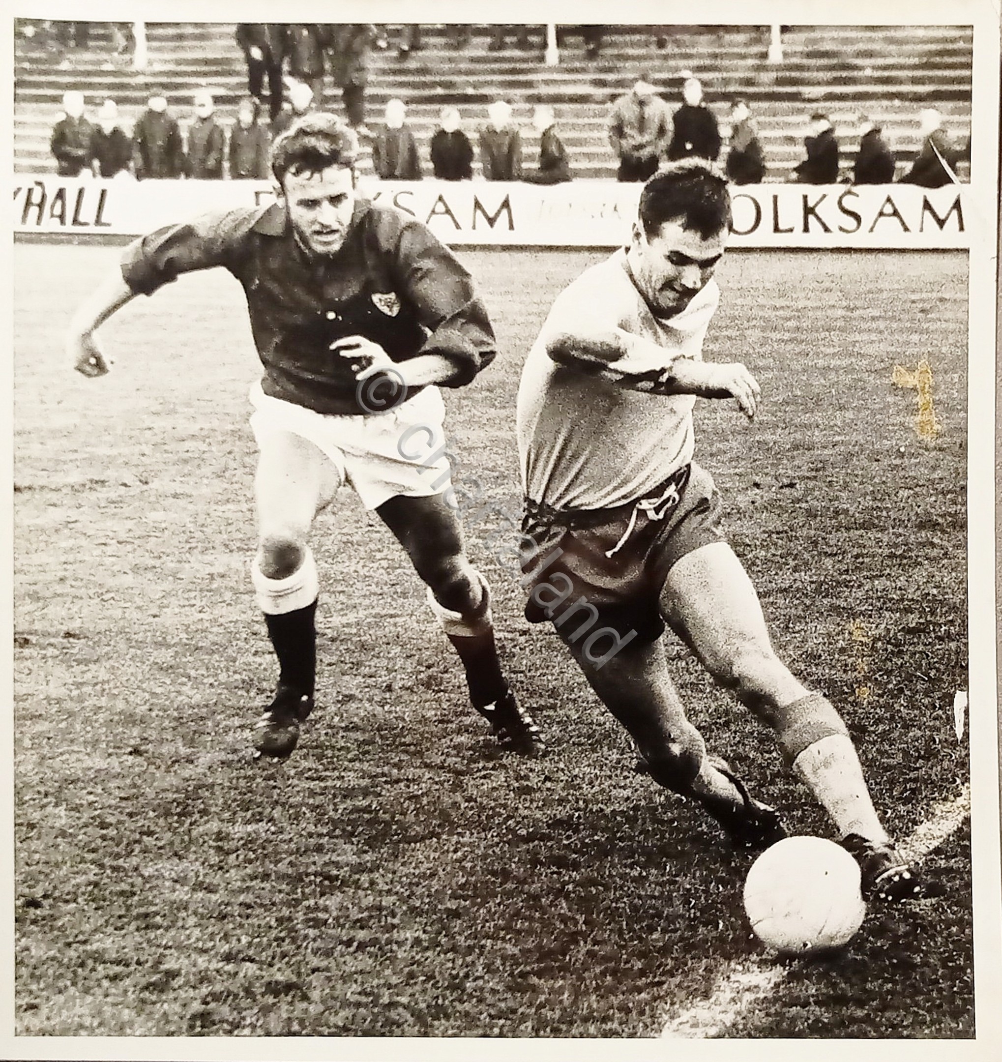 Foto Agenzia Calcio Svezia - Calciatore Inge Danielsson 1970 ca.