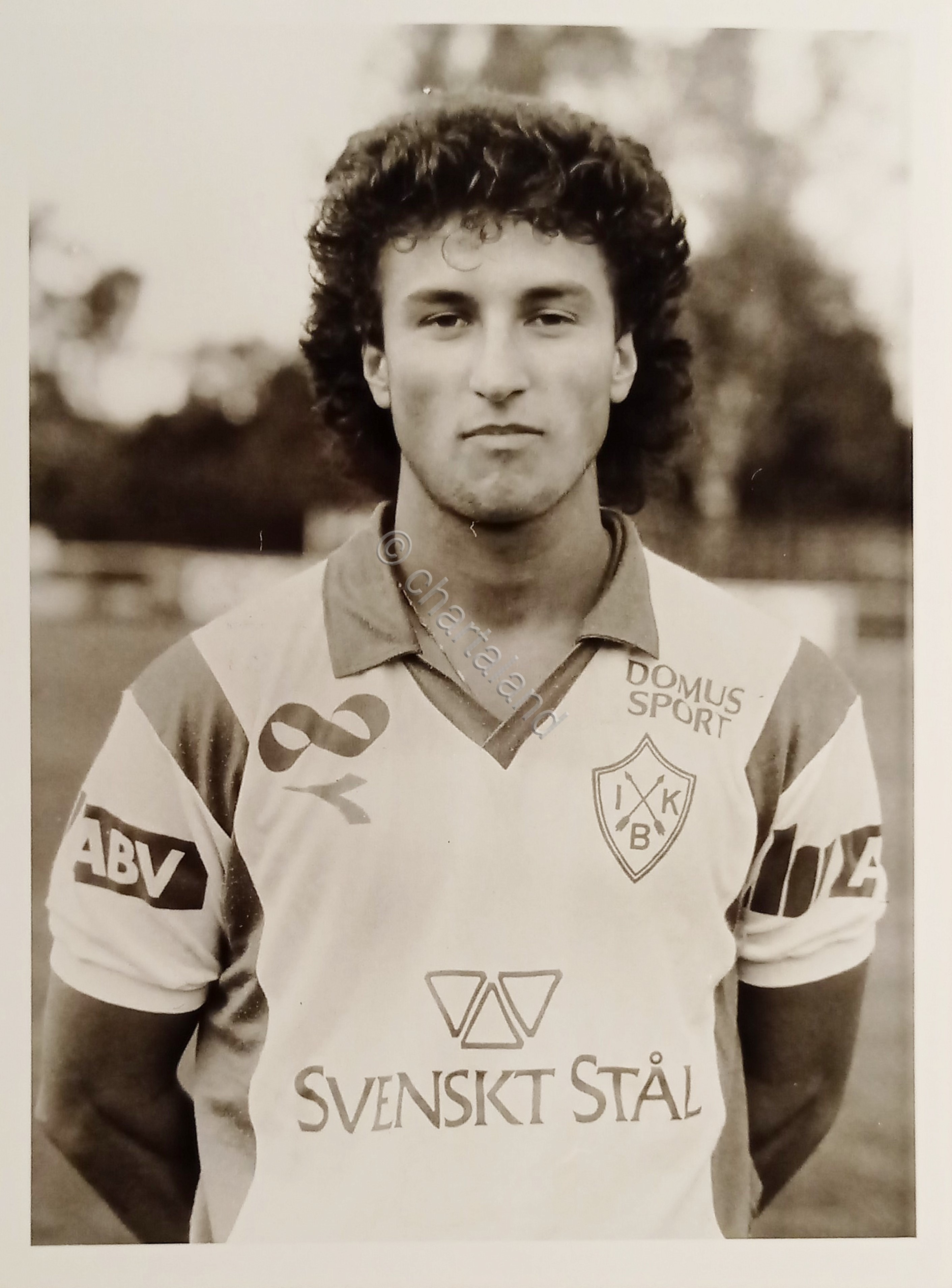 Foto Agenzia Calcio Svezia Brage - Bernard Broic - 1980 …