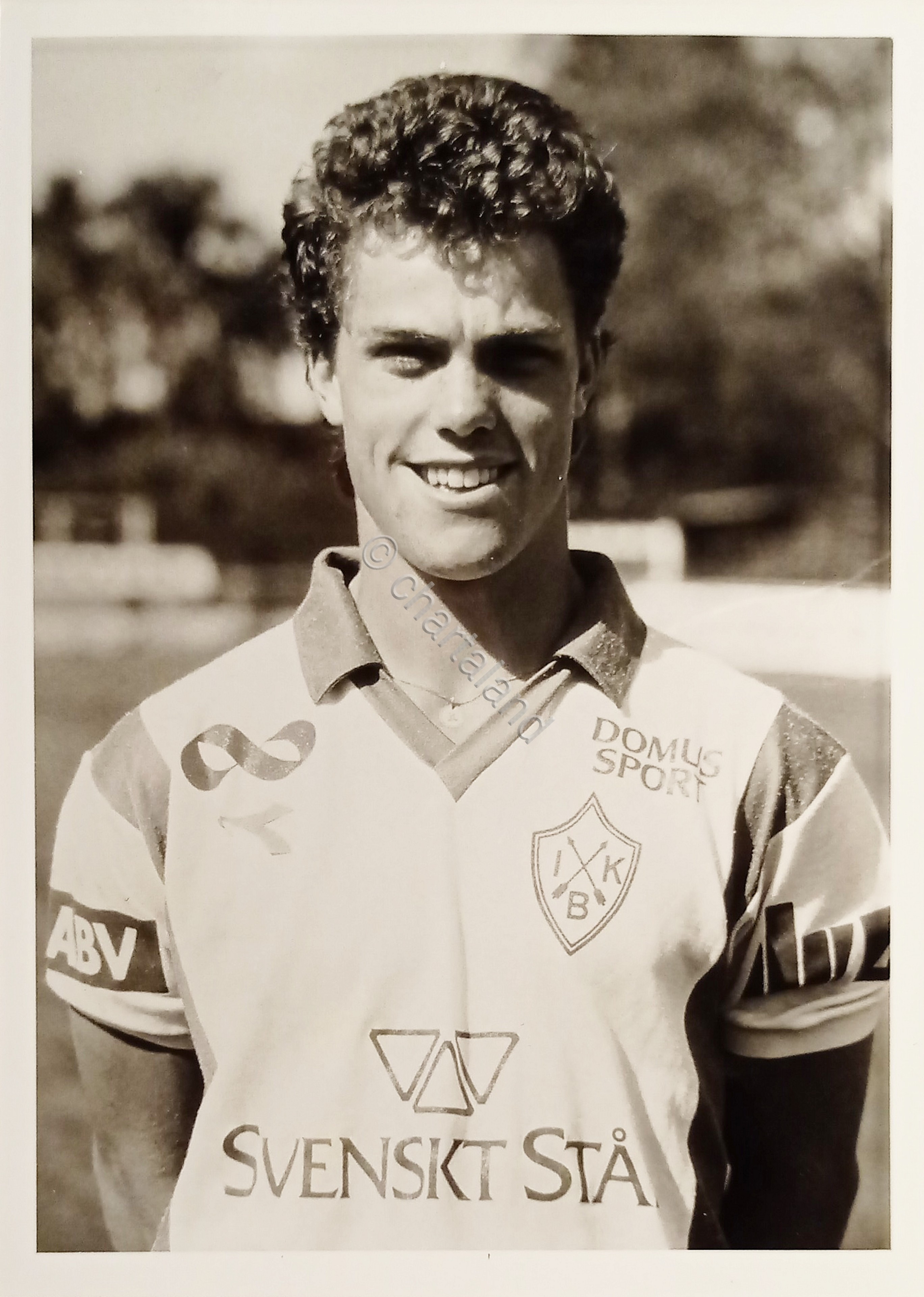 Foto Agenzia Calcio Svezia Brage - Hans Jaxgard - 1980 …