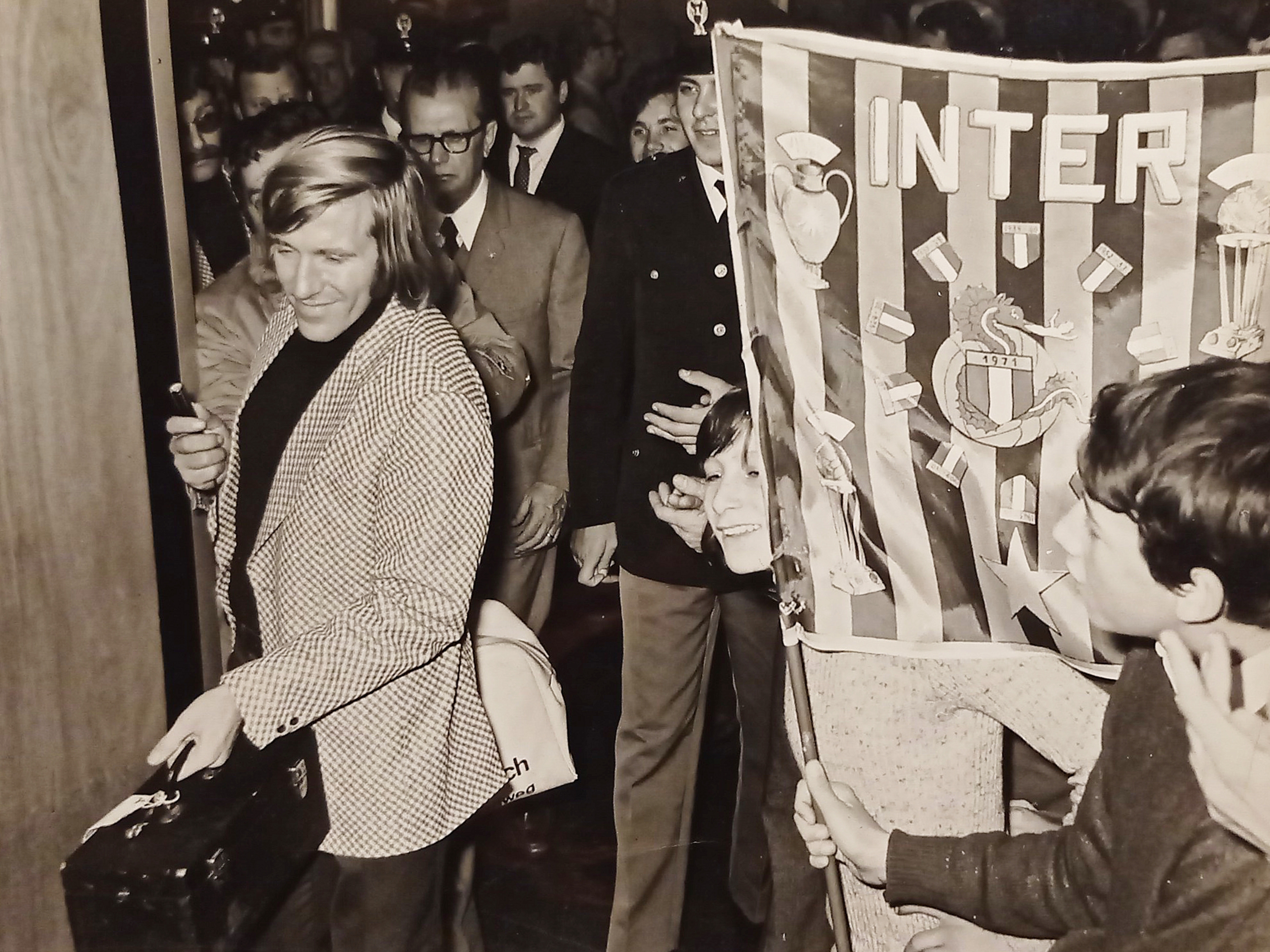 Foto Agenzia Sport Calcio - Calciatore tedesco Günter Netzer 1970 …