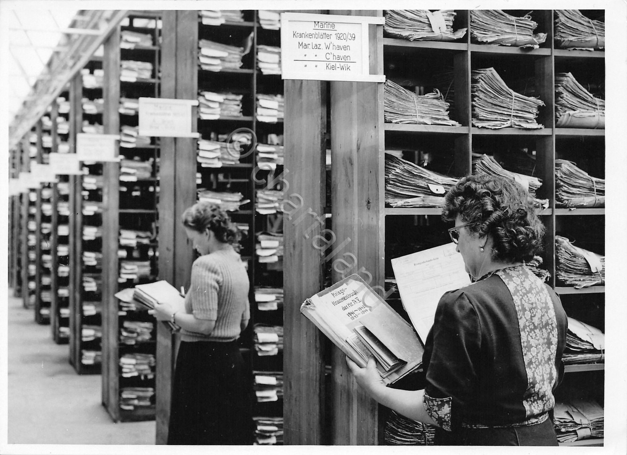 Foto Archivio Militari tedeschi caduti dispersi rientrati 1951