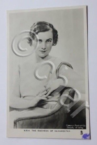 Foto cartolina Alice Duchessa di Gloucester anni '30