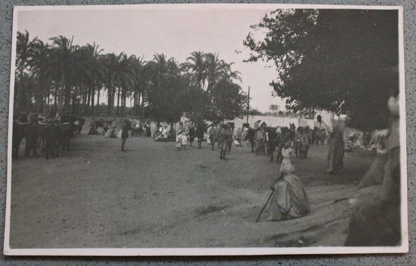 Foto cartolina d'epoca Guerra Italo Turca - colonia 1911