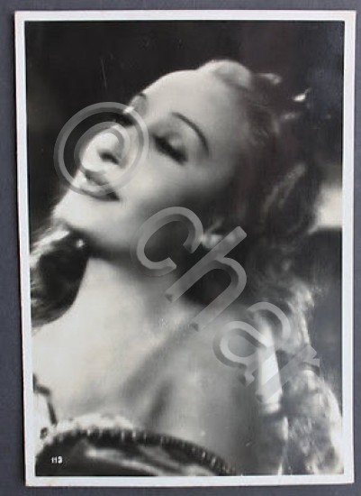 Foto cartolina epoca cinema attrice Clara Calamai anni '40