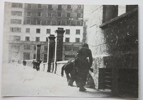 Foto CLN Corpo Volontari Libertà patrioti Genova preparazione Insurrezione 1945