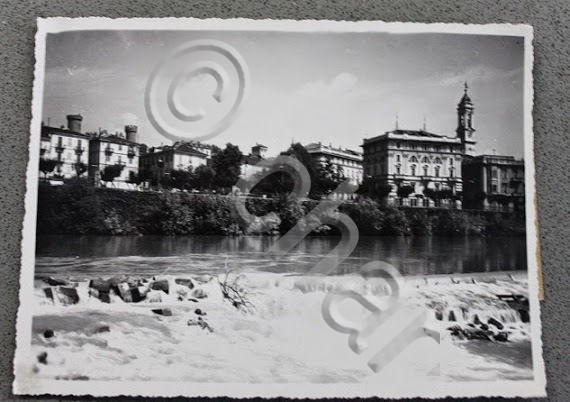 Foto d'archivio per cartolina il Lungo Dora Baltea anni '50 …