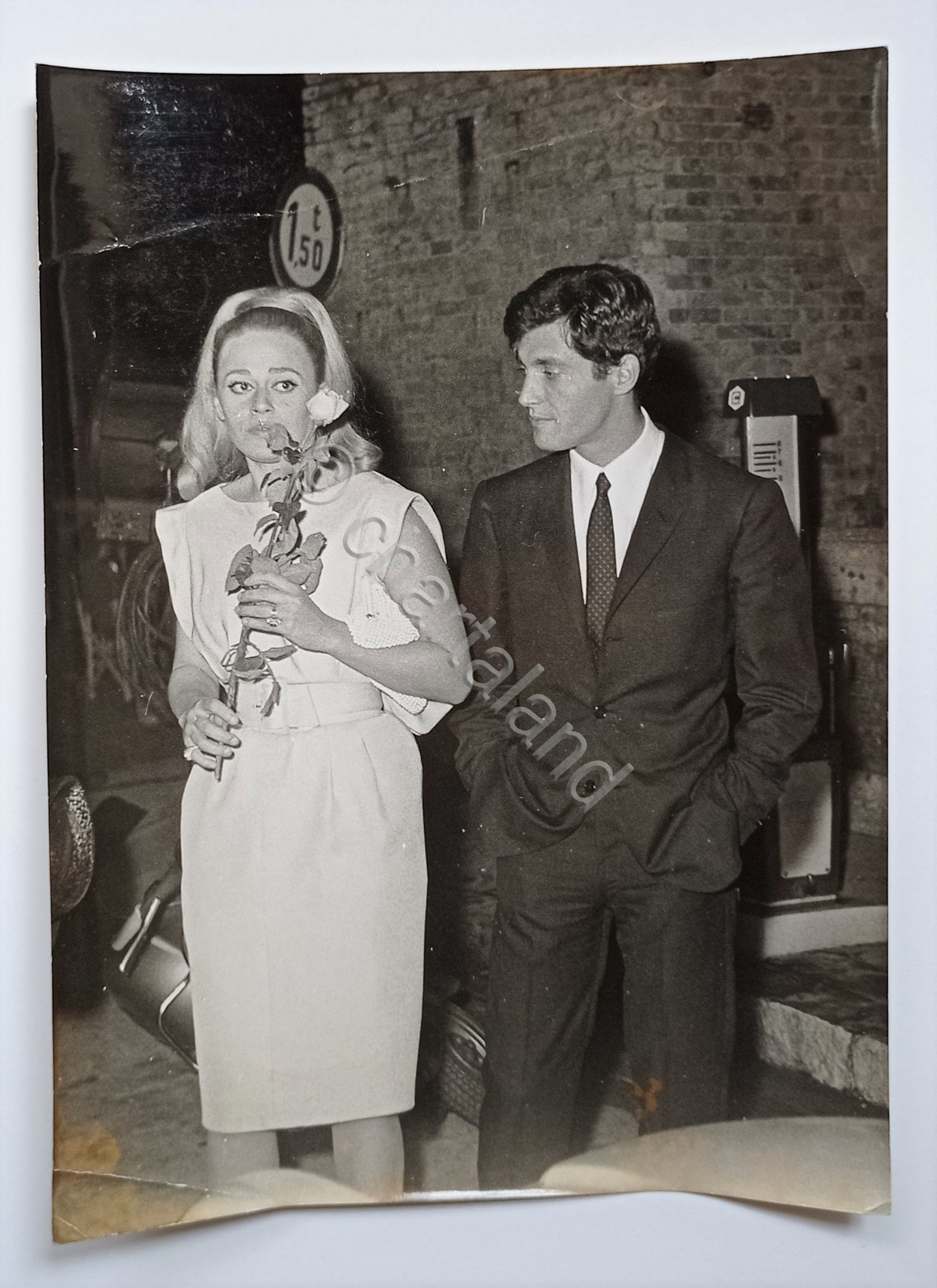 Foto dell'Agenzia Farabola Milano - Norma Bengell con Gabriele Tinti …