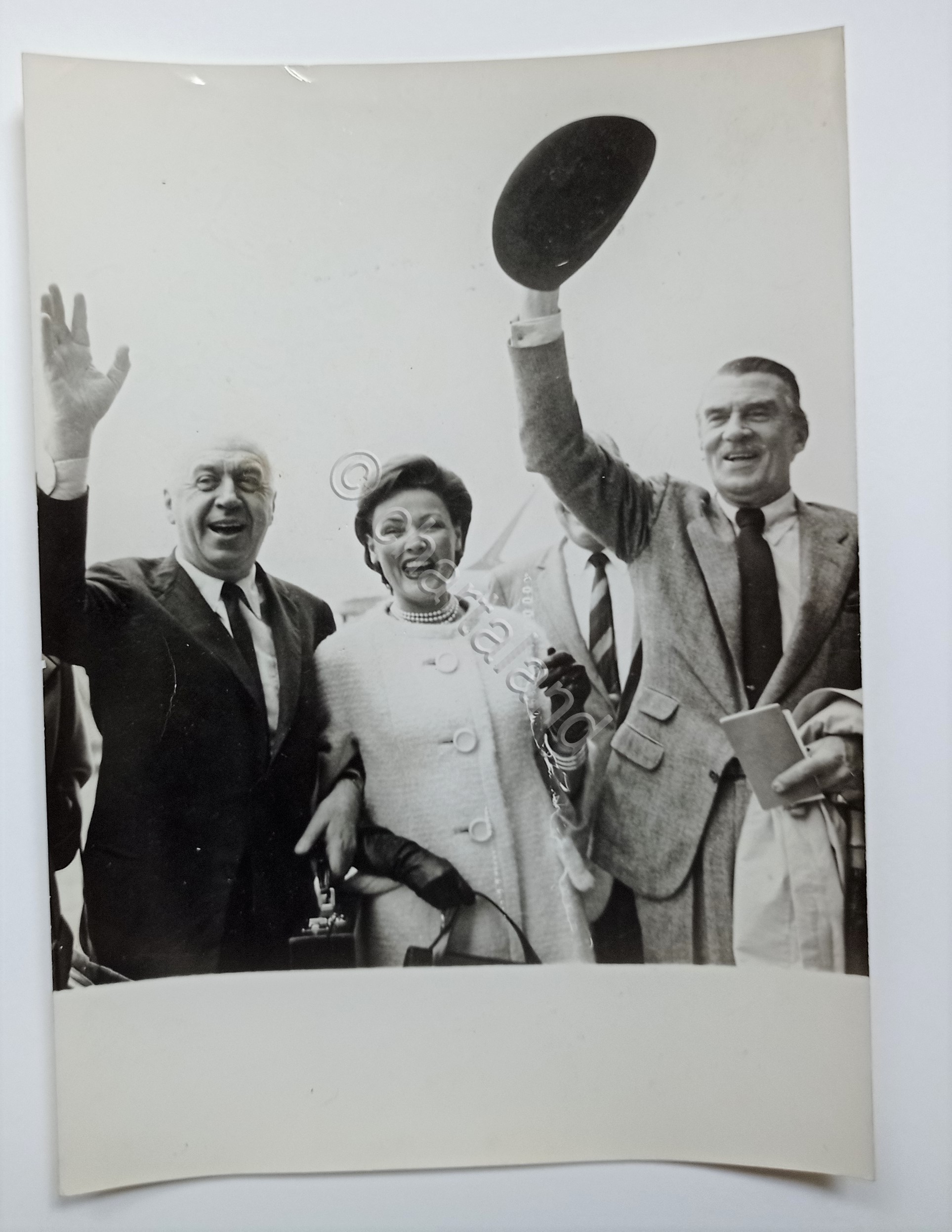 Foto dell'Agenzia Farabola Milano - Otto Preminger G. Tierney e …