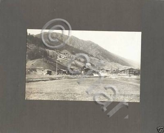 Foto epoca Lucini Paesaggio montagna dintorn Lecco 1919