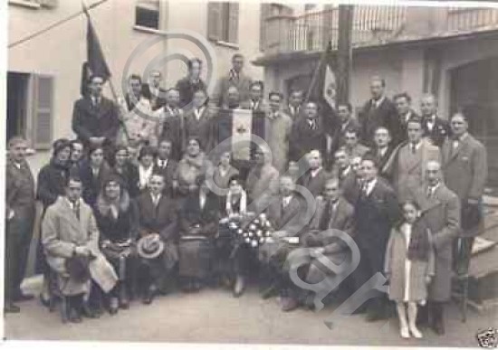 Foto gruppo dopolavoro arti grafiche 1932