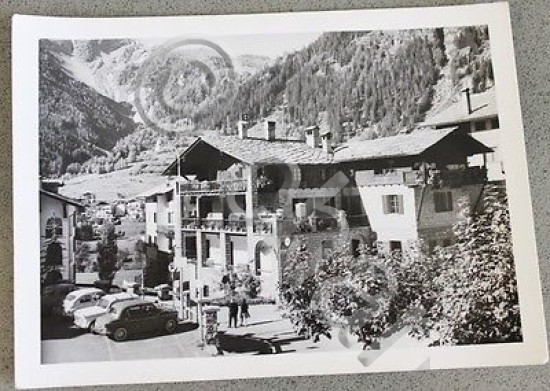 Foto Montagna Courmayeur 1950 - Palazzo Poste e telegrafo mt …