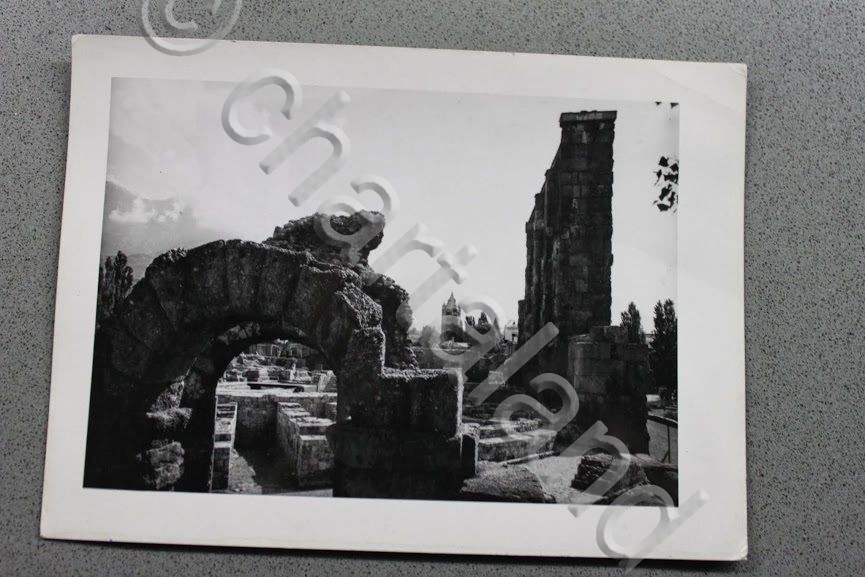 Foto Montagna Valle d'Aosta 1950 ca Teatro Romano di Aosta …