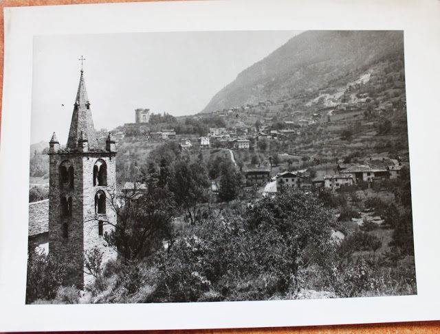 Foto Montagna Valle d'Aosta zona Courmayeur databile 1950 Catena Monte …