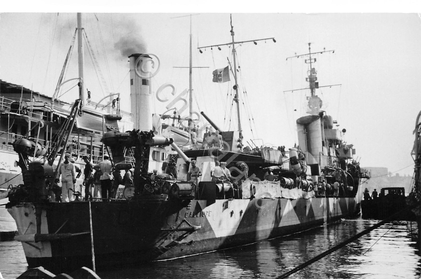 Foto Nave Torpediniere Calliope 1942