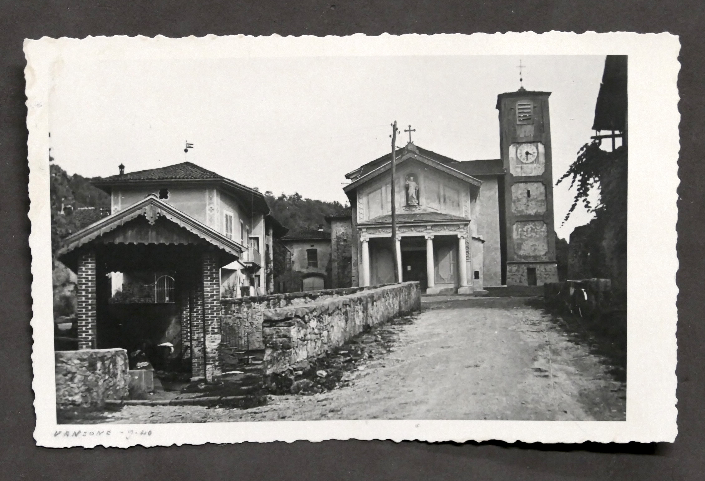 Fotocartolina Vanzone (Verbano-Cusio-Ossola) - Chiesa - 1940