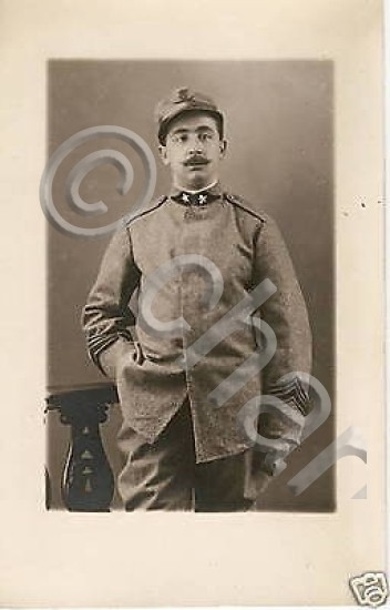Fotocartolina WWI - uniformi ufficiale 1910