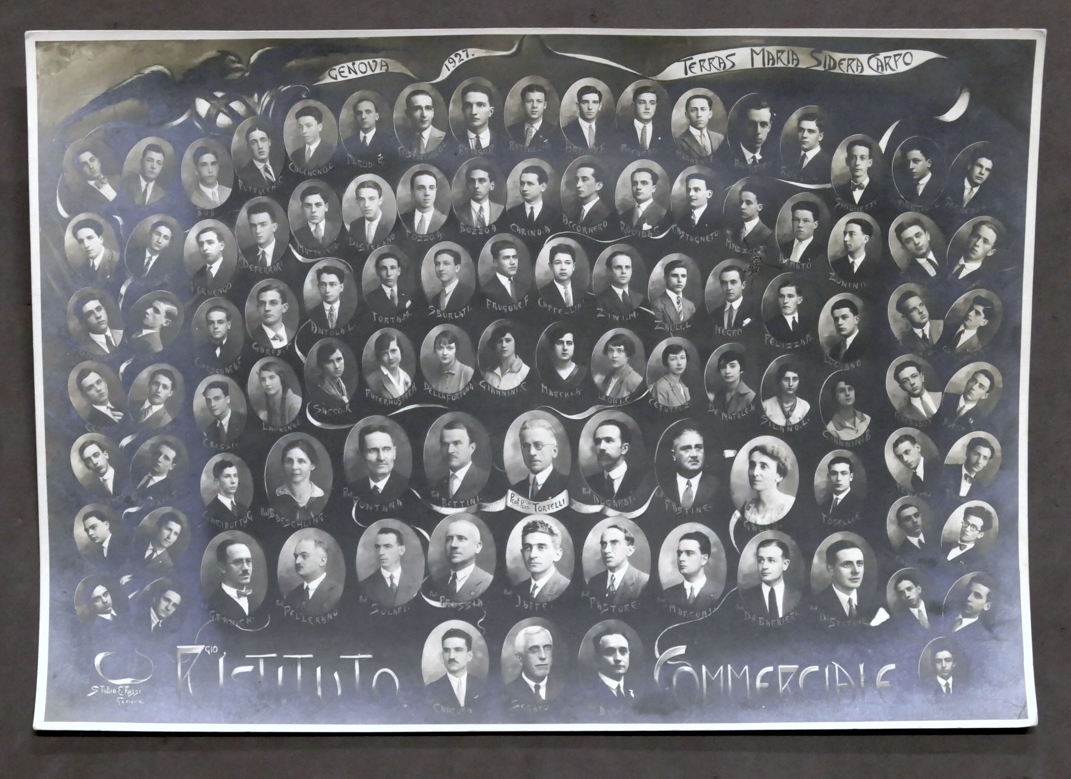 Fotografia - Regio Istituto Commerciale - Genova - 1927 - …