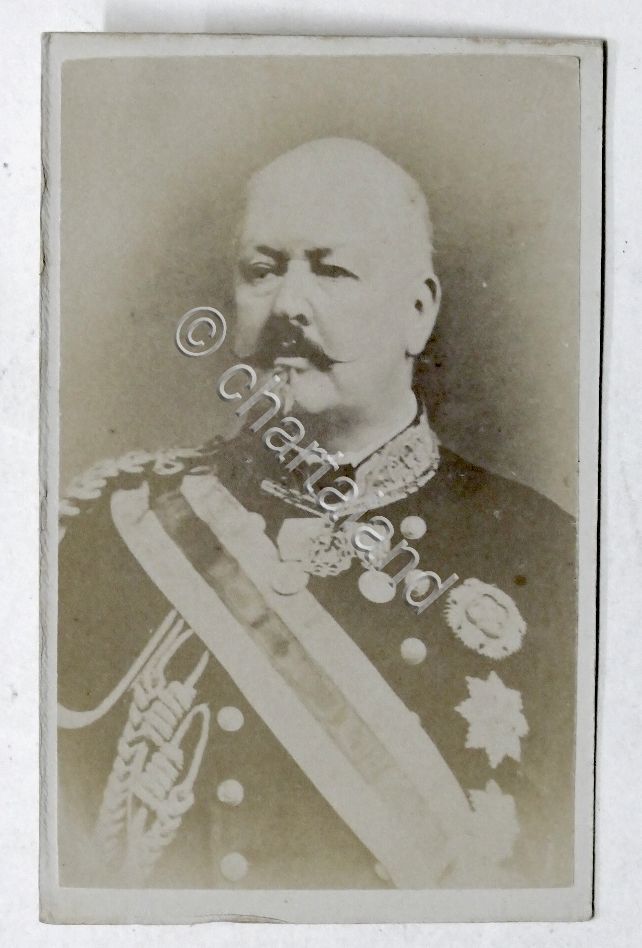 Fotografia albumina Eugenio Emanuele di Savoia Principe di Carignano - …