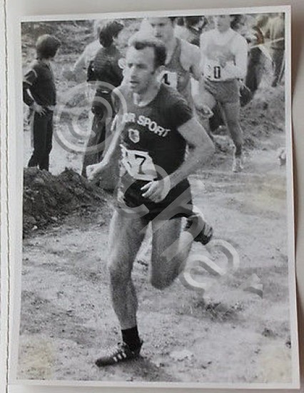 Fotografia atleta Legnano Edoardo Conti - corridore staffetta anni '70