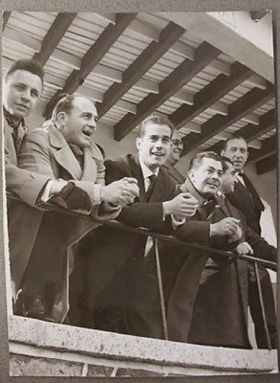 Fotografia Calcio Alfredo Stéfano Di Stéfano e Luis Suárez guardano …