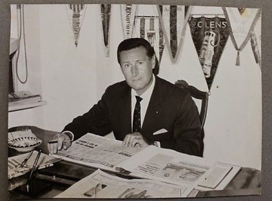 Fotografia Calcio Allenatore della Roma lo spagnolo Luis Miró Doñate …