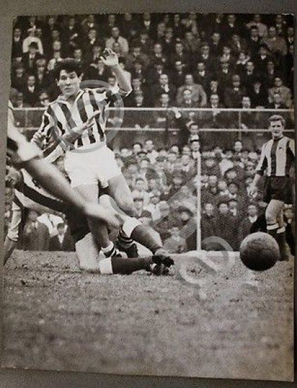 Fotografia Calcio Juventus - Lanerossi Vicenza 1963 Omar Sivori in …