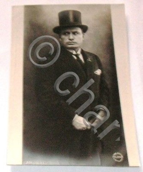 Fotografia Cartolina Benito Mussolini 08