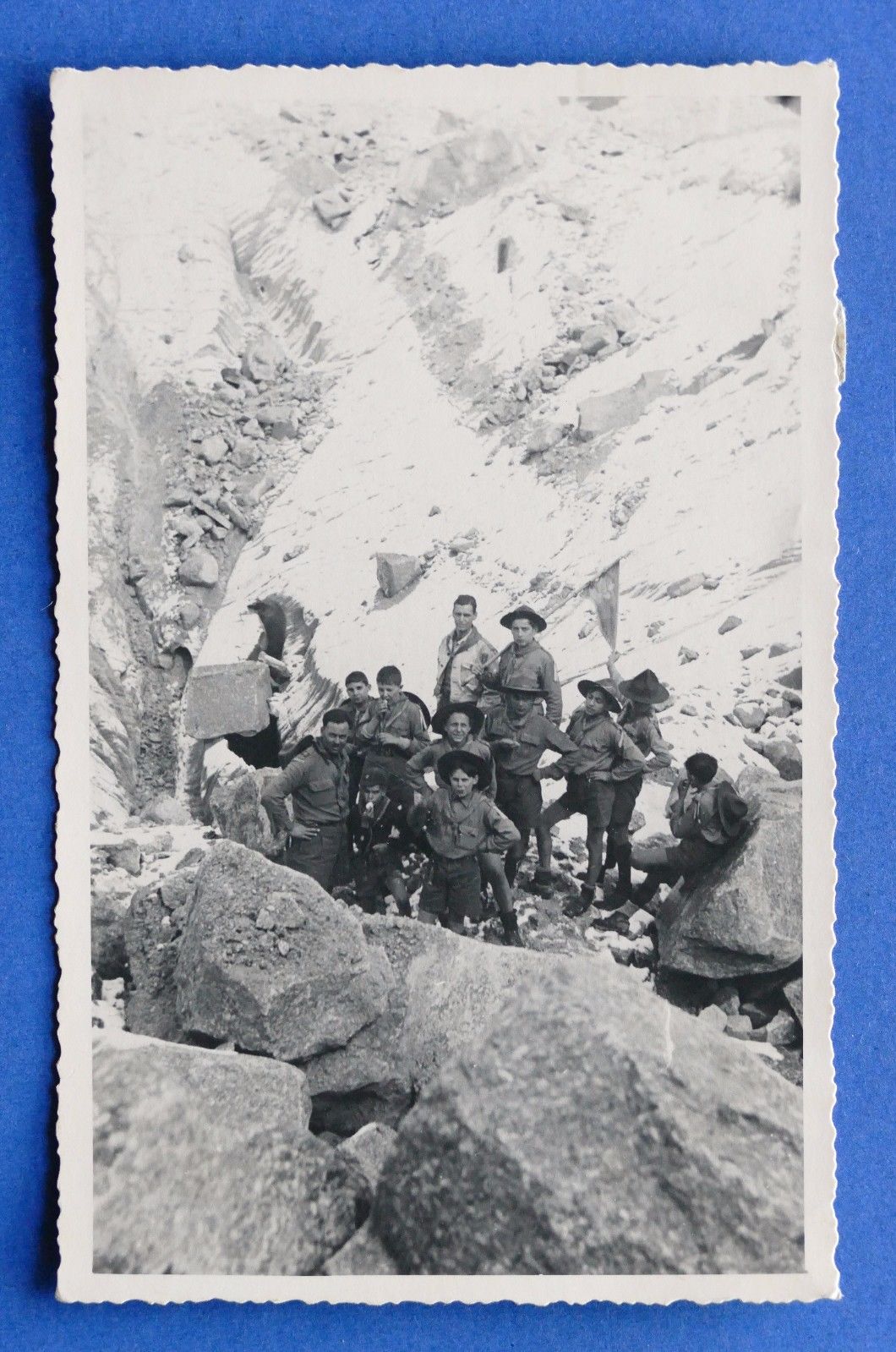 Fotografia d'epoca - Fotocartolina Boy Scout Liguria (31) - anni …