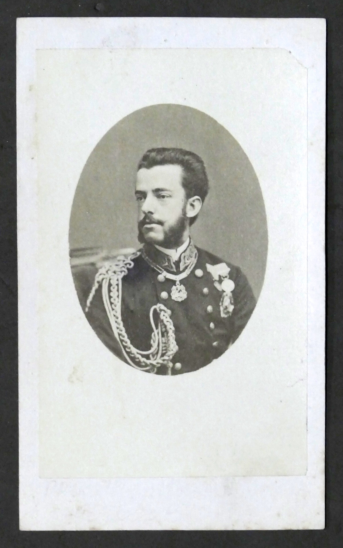 Fotografia d'epoca albumina - Amedeo di Savoia re di Spagna …