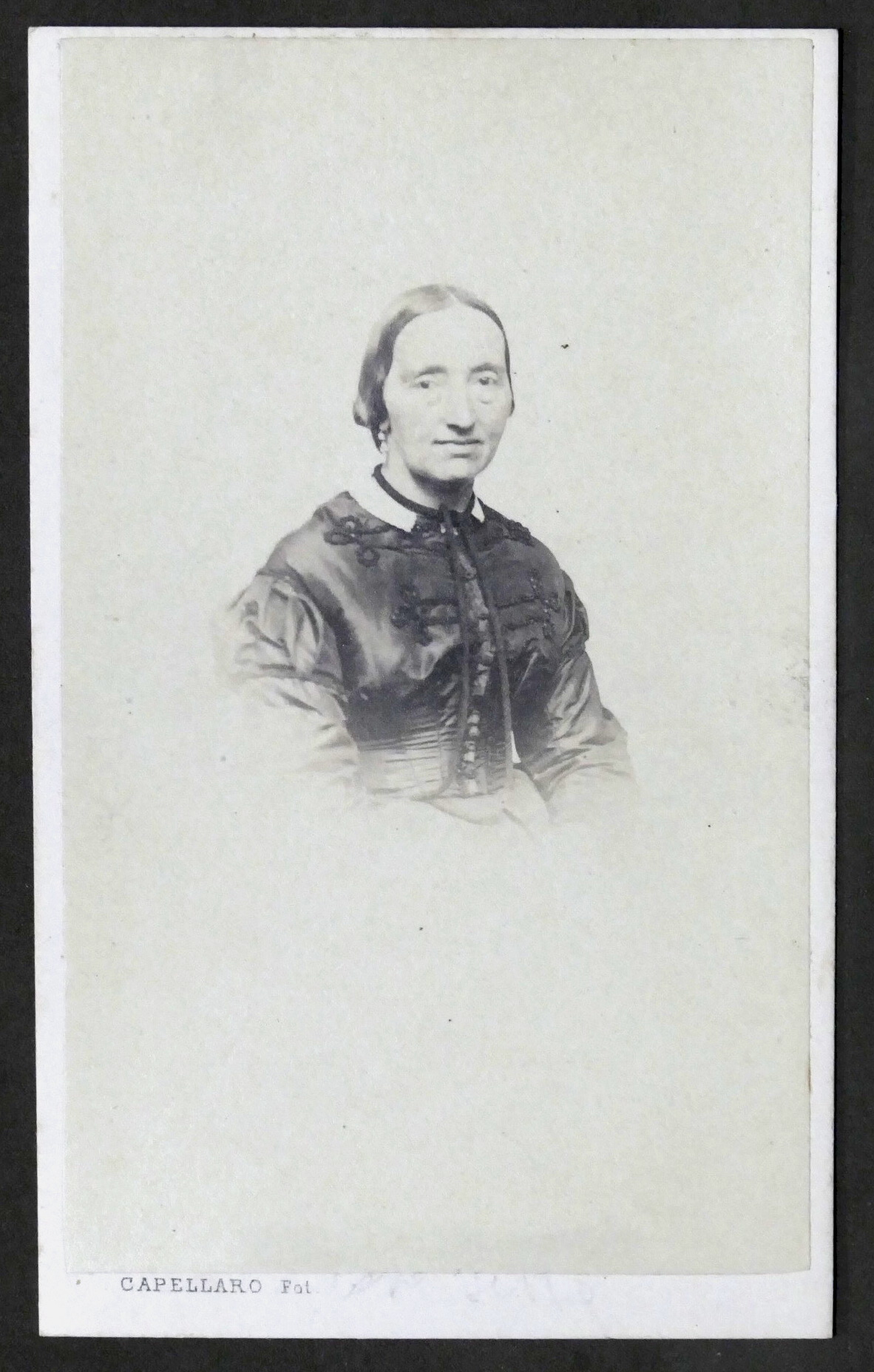 Fotografia d'epoca albumina - Rosa Sella madre di Quintino Sella …