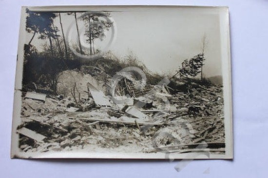 Fotografia d'epoca Alluvione del 1910 a Parigi - resti di …