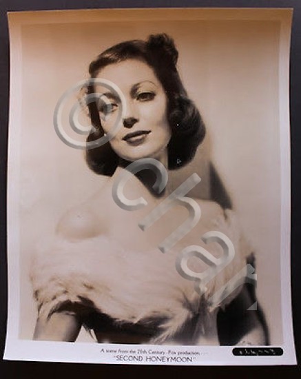 Fotografia d'epoca cinema Loretta Young sul set Mia Moglie cerca …