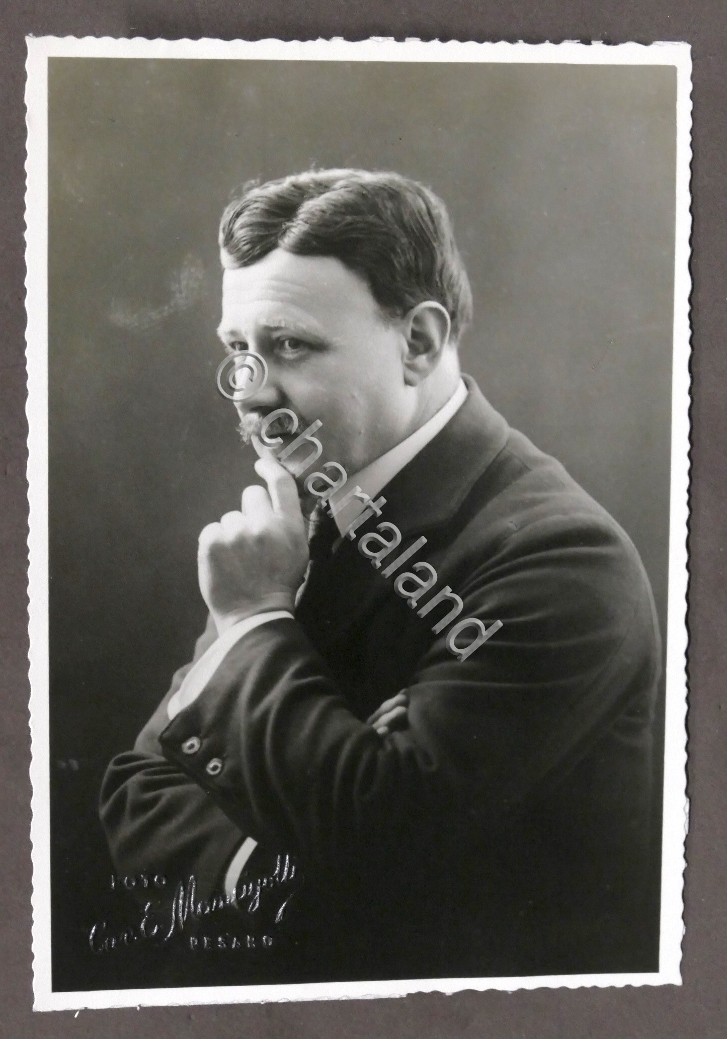 Fotografia del compositore Amilcare Zanella - anni '20